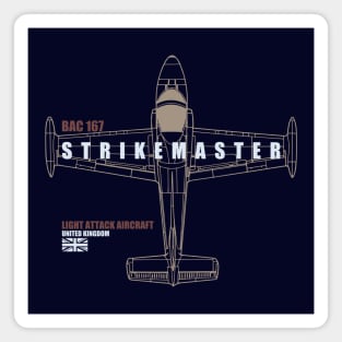 BAC 167 Strikemaster Magnet